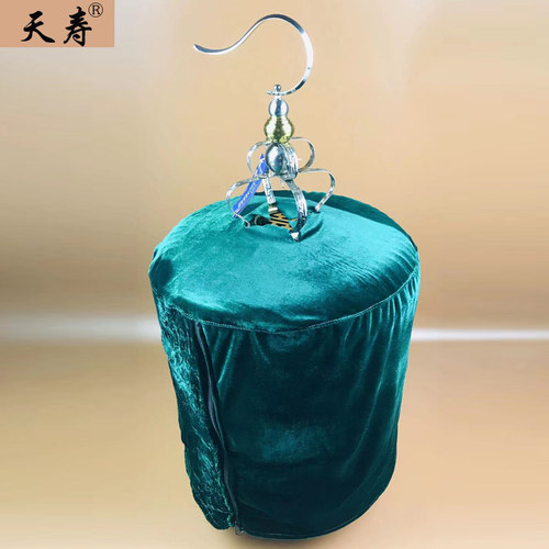天寿鸟笼子笼衣画眉八哥鹩哥鹦鹉防风笼套笼罩大号鸟笼保温罩圆形