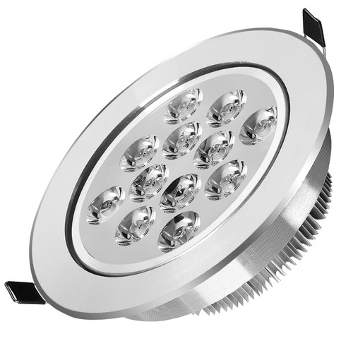 led射灯3W天花灯服装店嵌入式吊顶孔灯5W7W12w筒灯过道客厅牛眼灯