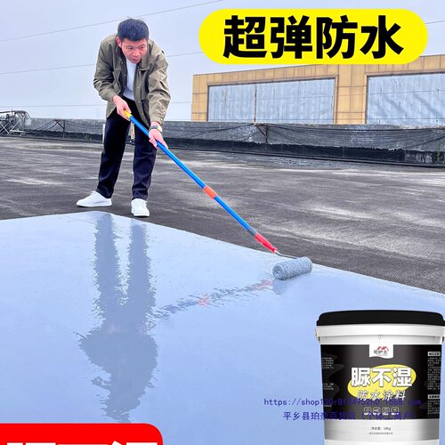 防水补漏材料屋顶涂料房屋楼顶裂缝漏水胶屋面房顶堵漏王