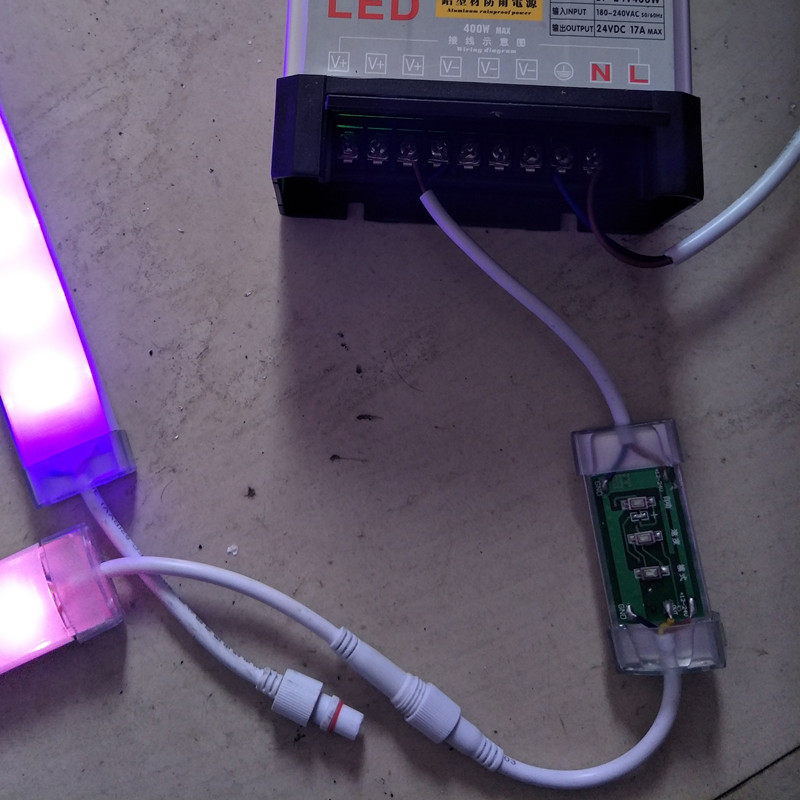 led数码管点光源流星灯专用电源防水电源变压器开关电源12v24v