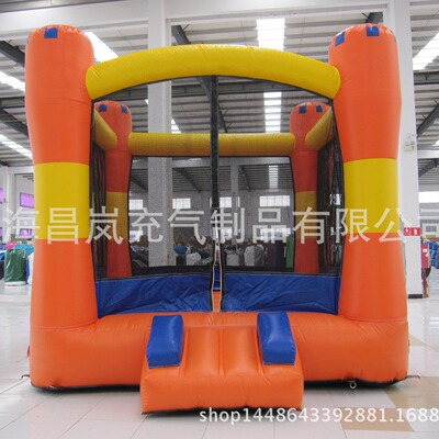 厂家定 做出口PVC夹网布跳床 inflatable bouncer