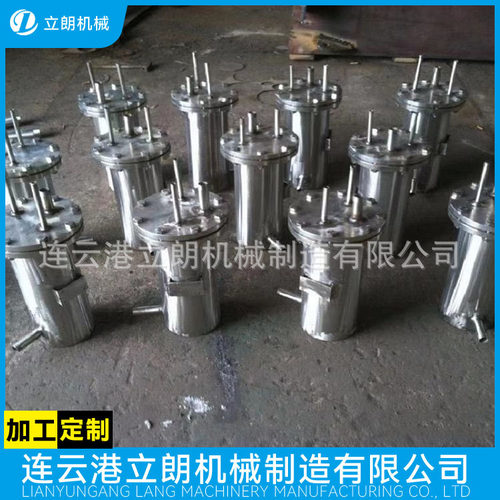 立朗 厂家销售取样器 泸水蒸汽冷凝水锅炉冷却器 不锈钢304盘管式