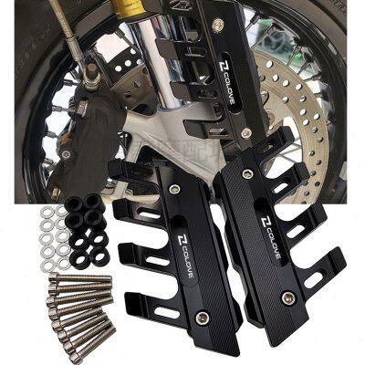 适用凯越525X 321R RR 400X 500X 改装前轮挡泥板减震防摔保护盖
