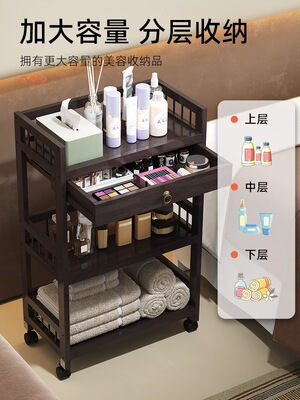 批发美容院小推车理发店移动手推置物架仪器美甲店手推工