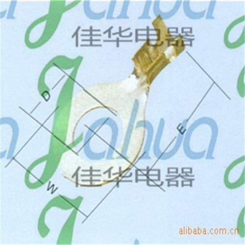 DJ431-10.2插簧端子圆形端子冷压接线端子汽车插件0.5厚