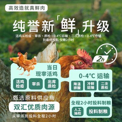 纯誉全价烘焙猫粮单一鸡肉源低敏成猫增肥美毛高营养蛋白猫粮3斤