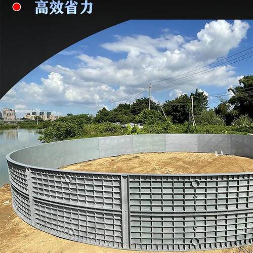 PP圆形养鱼池适用于户外高密度养虾池 可客制化大容量帆布水池
