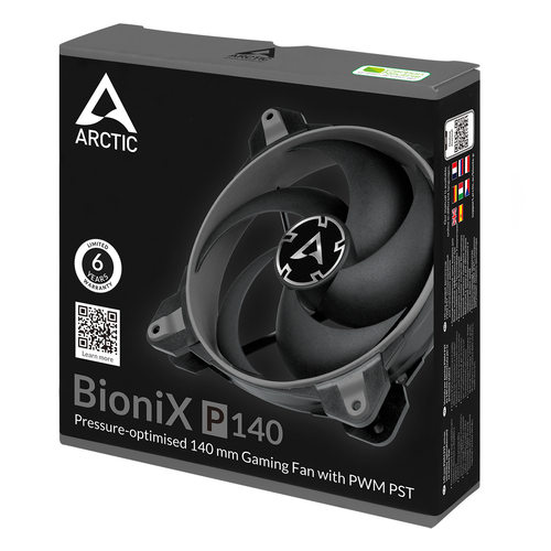 ARCTIC BioniX P140机箱风扇14CM温控静音PWM台式机电脑散热风扇