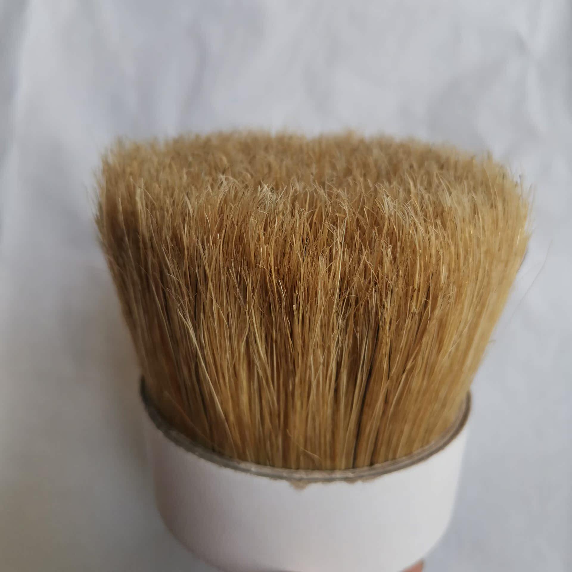 （50分至90分）38mm至160mm白色野猪鬃毛 花色自然黑染黑猪鬃毛