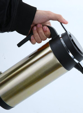 点烟器加热车载电热壶12/24V大容量汽车烧水壶热水壶加热杯厂家