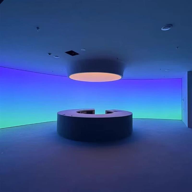 直播背景舞蹈室动感幻彩灯箱街舞音乐网红店健身房电竞酒吧广告牌