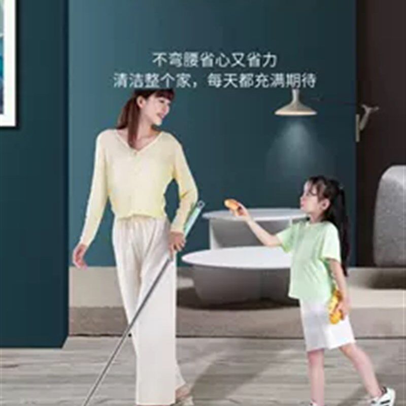 博生拖把家用免手洗一拖懒人布净干湿两用瓷砖地大号平板拖地墩布