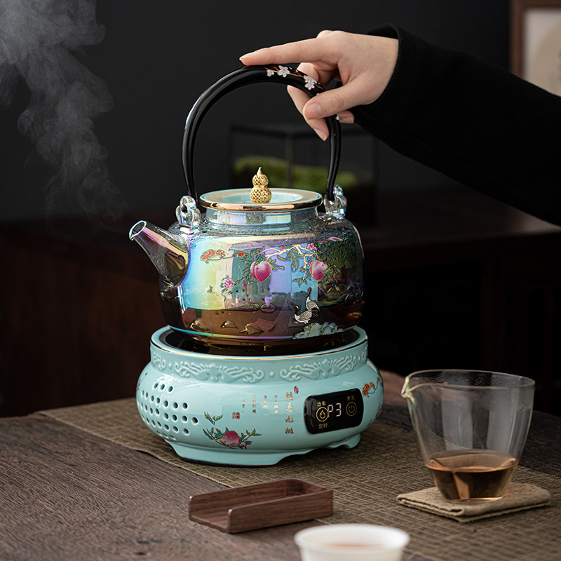 电陶炉多功能煮茶炉大容量茶壶套装家用网红自动煮茶器可定时保