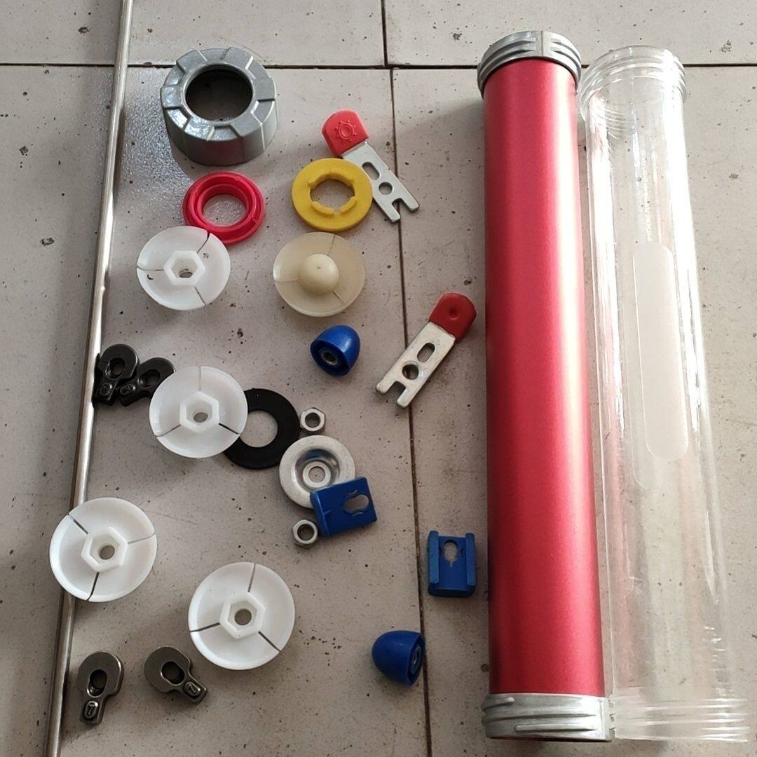 胶枪结构胶配件推头专用胶片推盘玻璃胶散件大全推片加厚尼龙耐磨图片
