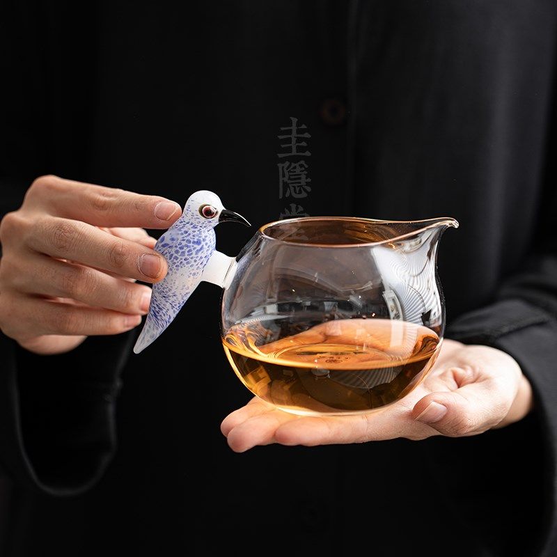 圭隐堂耐热玻璃高档公道杯家用泡茶公杯匀茶杯分茶器茶海功夫茶具