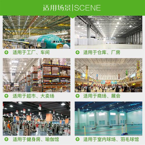 LED工矿灯50W100W厂房灯车间工厂照明吊灯体育馆仓库天棚灯具超亮