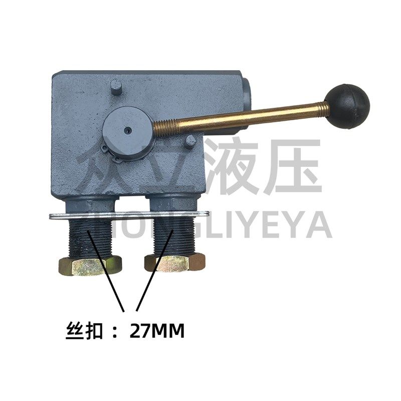 农用车四不像货车翻斗液压转向阀自卸油缸控制阀液压转阀回油开关