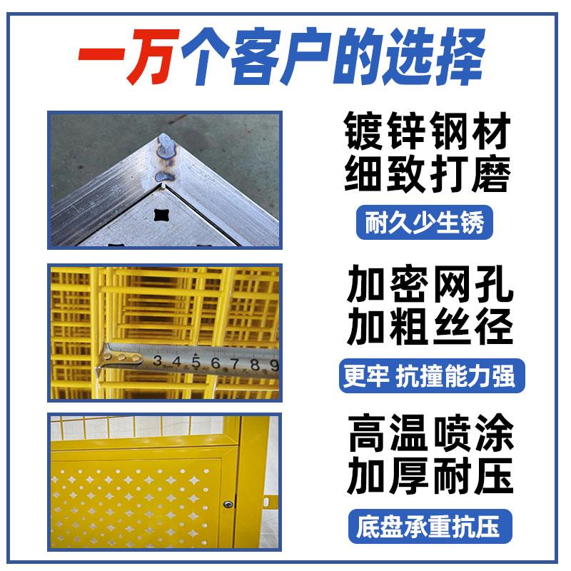 车间隔离网工厂防护栏 安全隔断冲孔板围栏 可定制户外隔离围栏