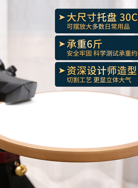 北欧轻奢落地狗摆件实用收纳沙发边几电视柜子客厅大型新居礼物品