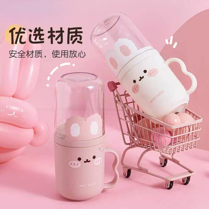 可爱旅行二合一洗漱杯情