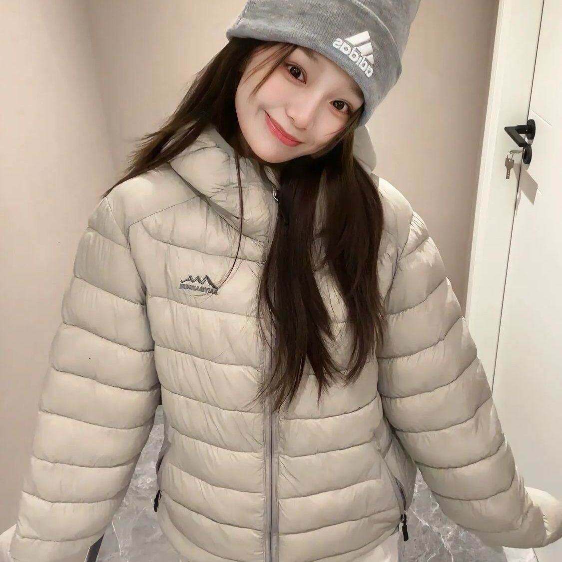 韩版排骨棉服女2026新款轻薄修身短款加厚显瘦连帽棉衣棉袄外套潮