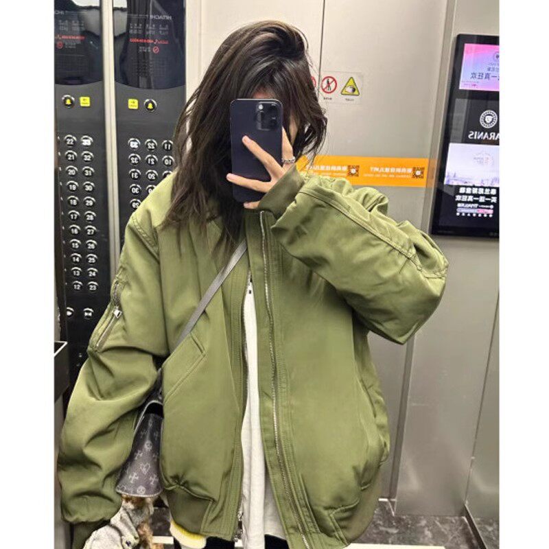 2026秋冬新款飞行服夹克