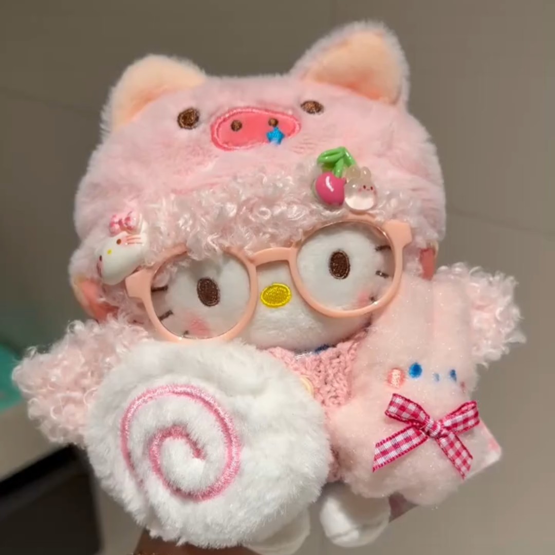 粉色可爱猪猪Kitty包挂件钥匙扣