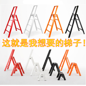 梯子家用折叠梯加厚铝合金人字梯子凳升缩楼梯爬步步高升乔迁梯子