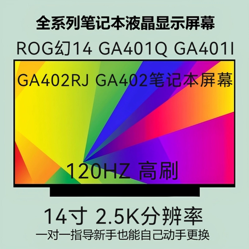 ROG幻14 GA401Q GA401I GA402RJ GA402液晶屏幕NE140QDM-NX1 NX4