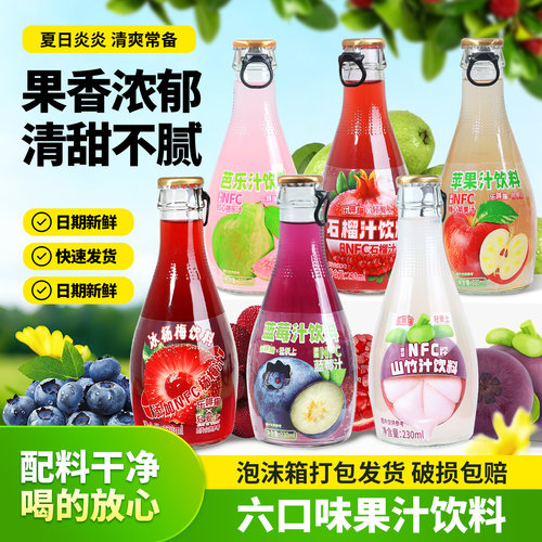 添加NFC果汁饮料多口味果味饮品