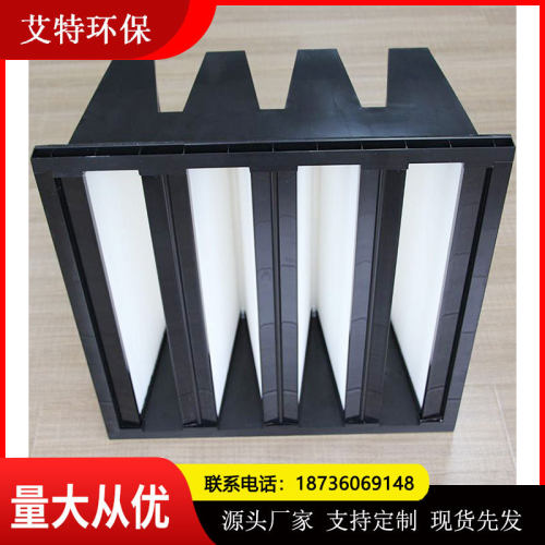 592*592*292空气过滤器玻璃纤维滤材净化效率高批量生产
