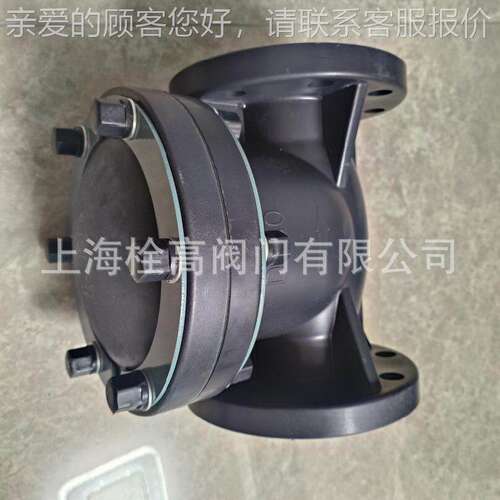 U4P/VCRFH法兰塑料旋启式