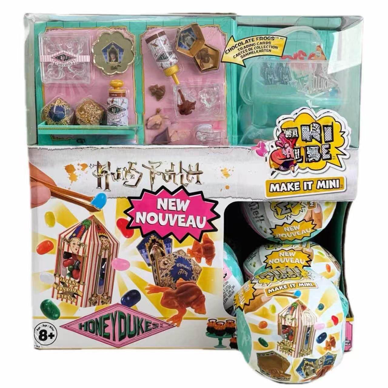MGA Miniverse盲球哈利波特联名蜂蜜公爵DIY糖果魔法潮玩盲盒玩具