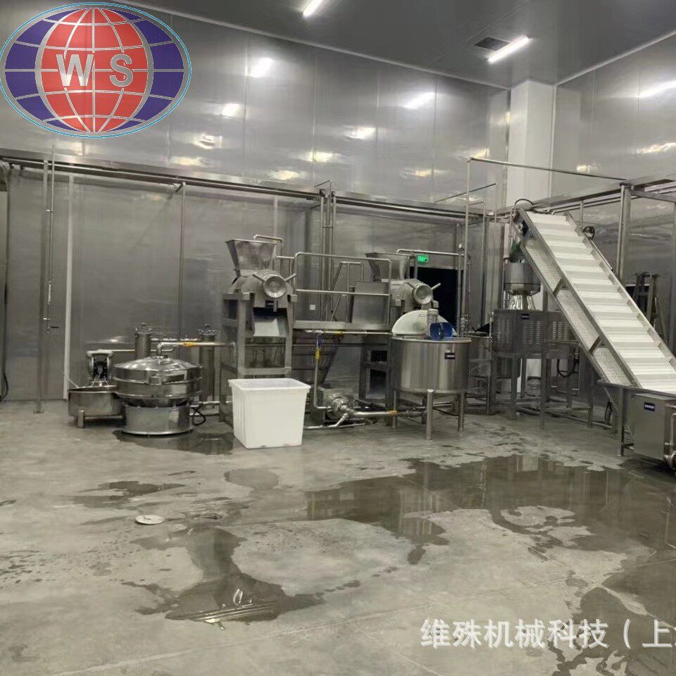 沙棘汁饮料加工设备青梅芒果草莓香蕉山楂汁葡萄灌装流水线