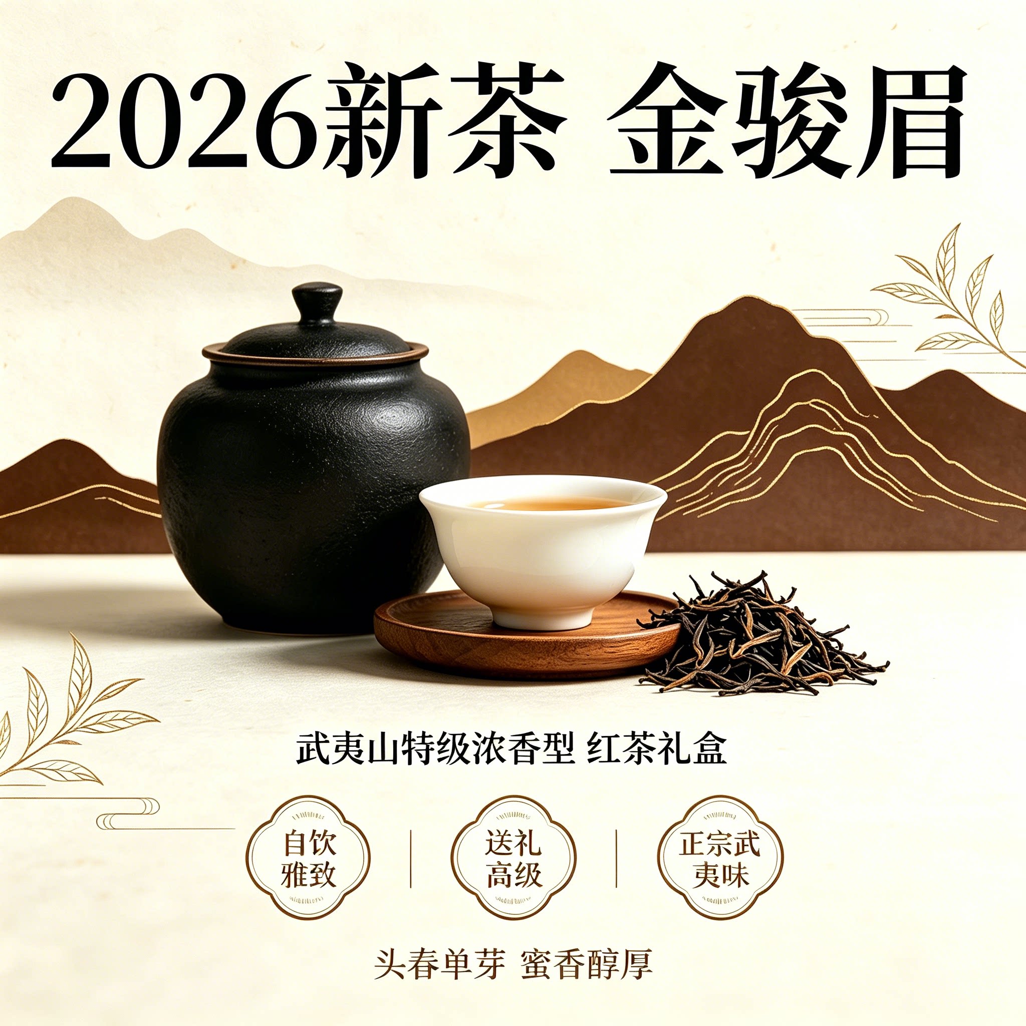 炭焙工艺蜜香醇厚茶汤琥珀透亮