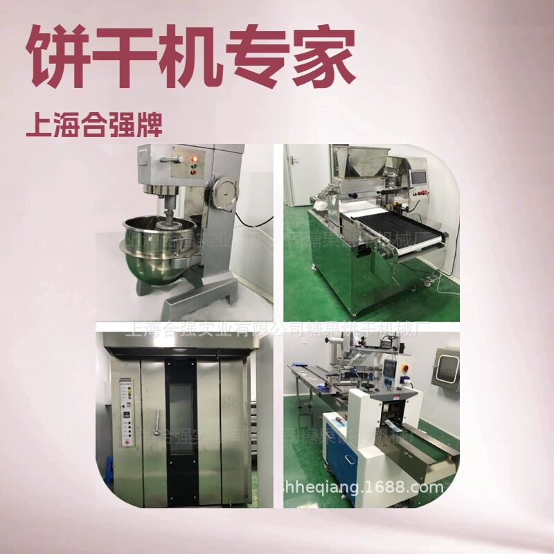 休闲食品生产线珍妮曲奇饼干设备曲奇饼扭花机上海合强制造商