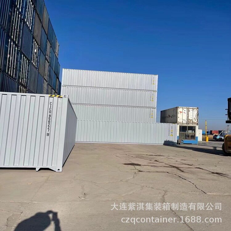 沈阳丹东辽阳吉林堆场销售集装箱高箱货柜船用自备箱钢制集装箱