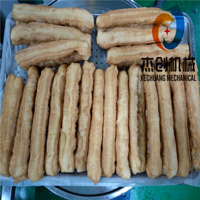 炸早餐油条油炸设备拨辊式油果子油炸炉自动翻面大油条油炸机