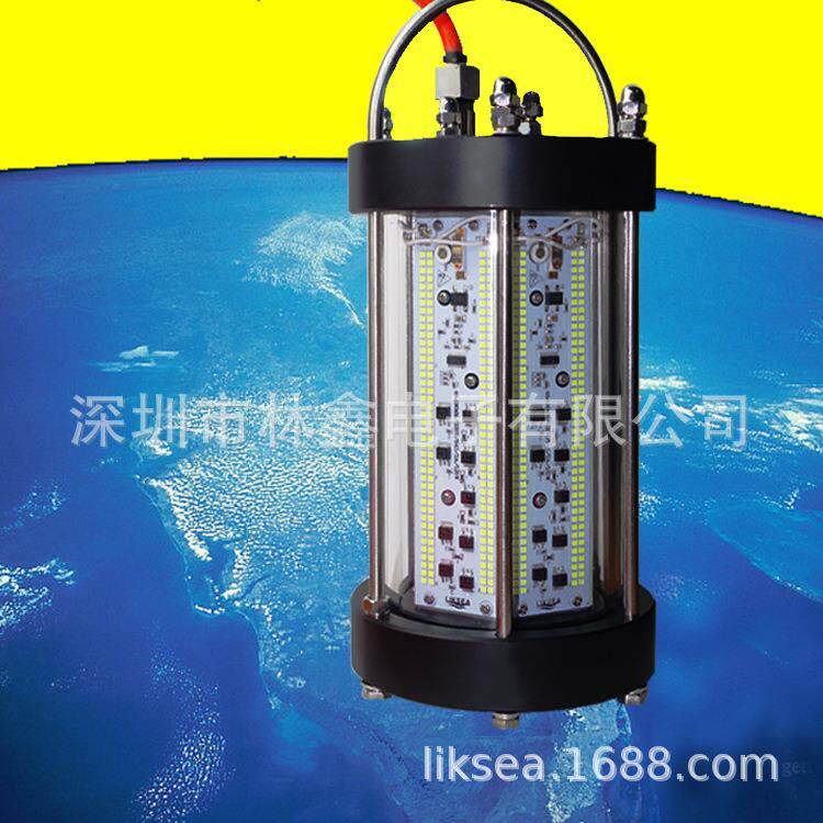 源头工厂集鱼灯筏钓灯渔船灯水底鱿鱼灯LED水下诱鱼灯捕鱼灯