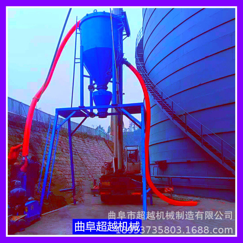 玉米小麦风吸式抽粮机粉料负压真空上料机气力输送粉体设备