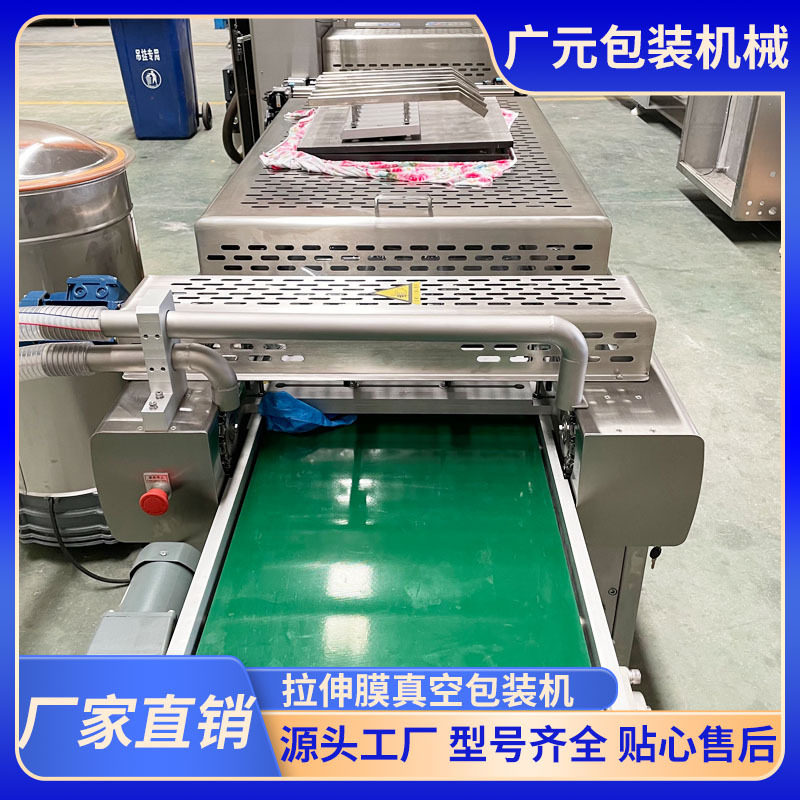 火锅粉条宽粉连续拉伸膜真空包装机土豆湿粉条全自动真空包装机