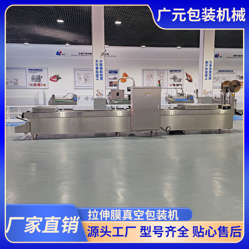 520型安井速冻火锅食材拉伸膜真空包装机鱼丸子锁鲜真空封口机