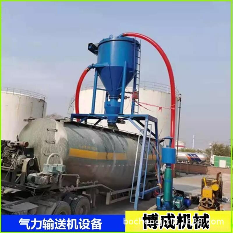 新疆露天粉煤灰出库装罐车输送机无尘长距离输送粉料装车机