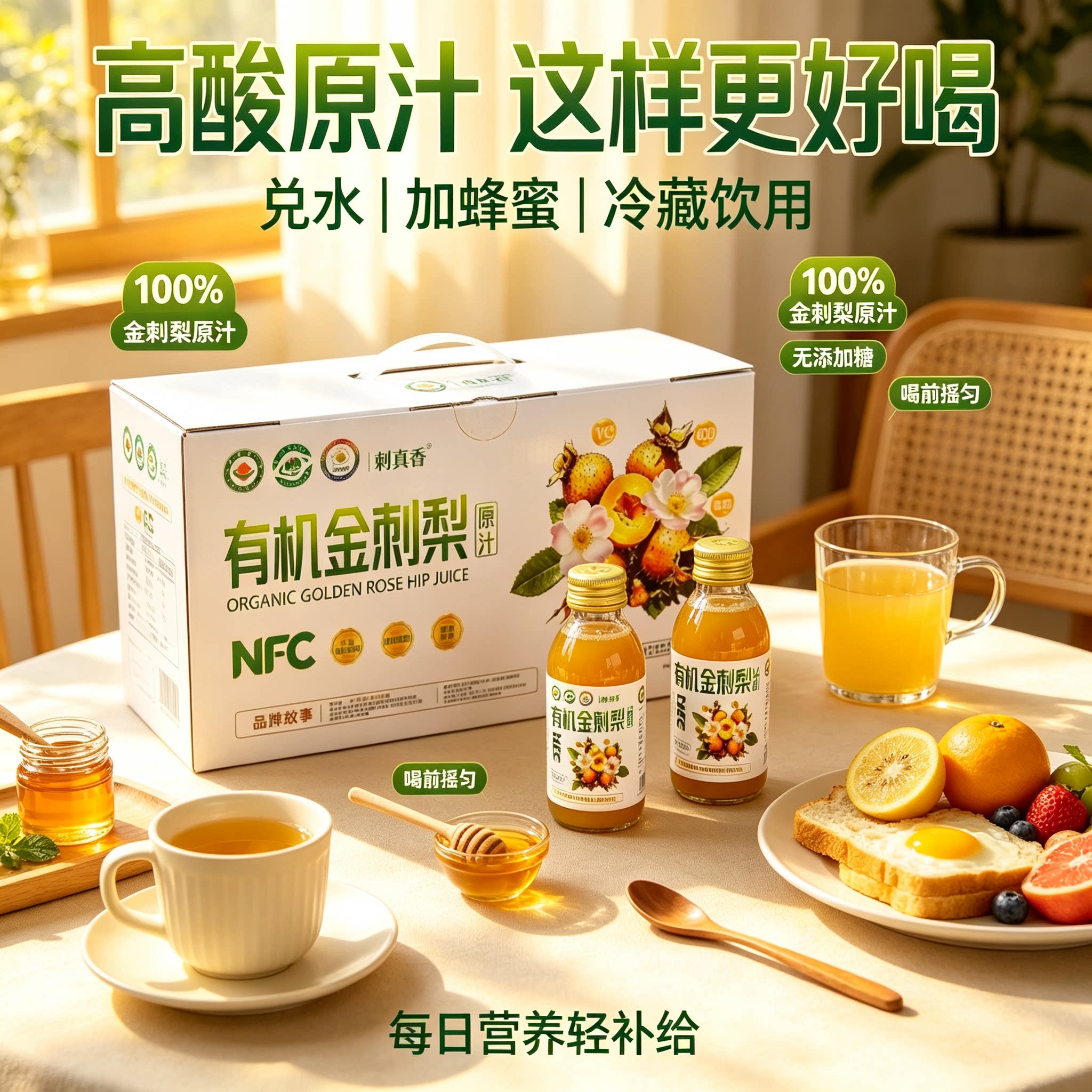刺真香NFC高酸金刺梨原汁