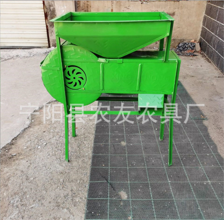 电动风选机湖南家用手摇水稻小麦筛选机变速调节小麦排杂扬谷机