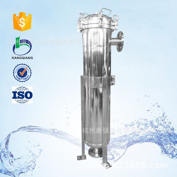 流量30T/H直径219*810吊环法兰袋式过滤器使用2#袋