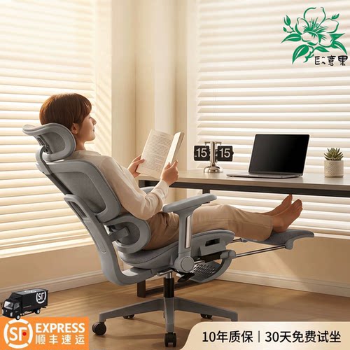 人体工学电脑椅护腰久坐可躺