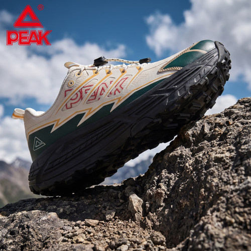 PEAK匹克休闲户外徒步鞋2026新款厚底一脚蹬登山鞋轻便透气跑步鞋