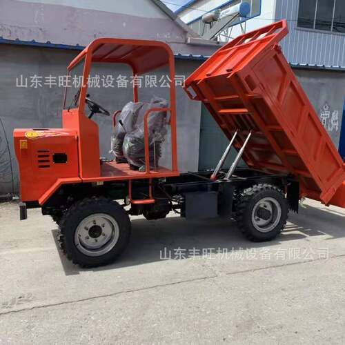 25马力工地柴油三轮翻斗车建筑沙土车小型翻斗三轮车
