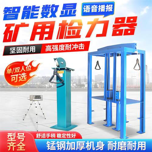 单双人检力器 检测器 碳钢YSJ-20矿用语音数显检力器 砣重20公斤